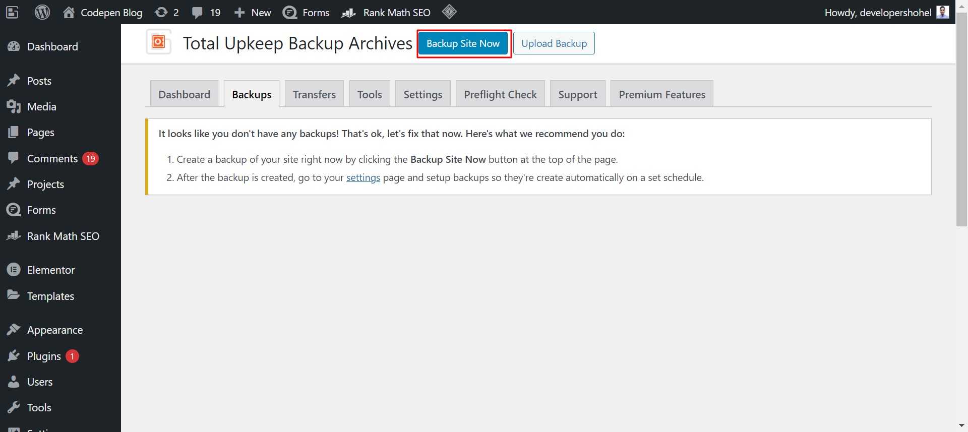 BoldGrid-Backup-Archives