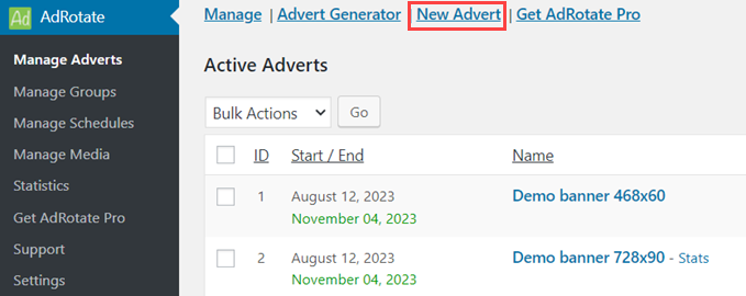 adrotate-add-new-advert