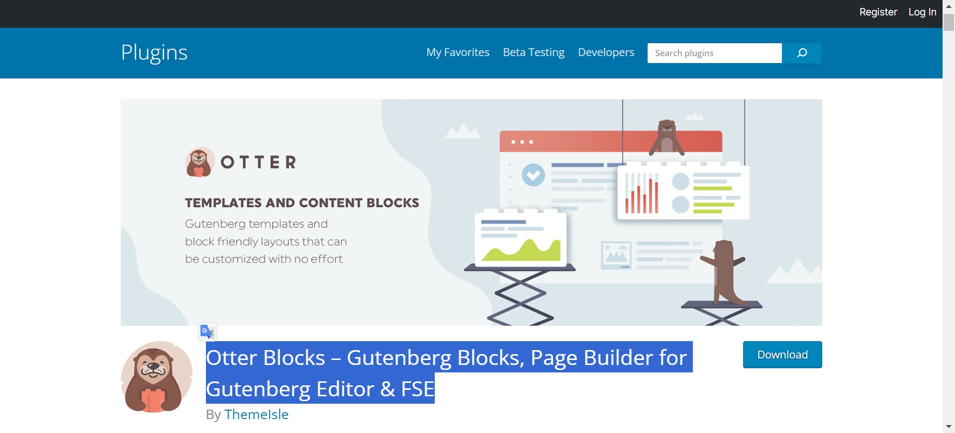 Otter Blocks – Gutenberg Blocks, Page Builder for Gutenberg Editor & FSE