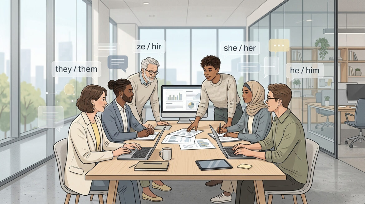 gender-neutral pronouns, singular they, inclusive language
